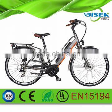 Bafang mid motor powered electric bicycle 700CC for men