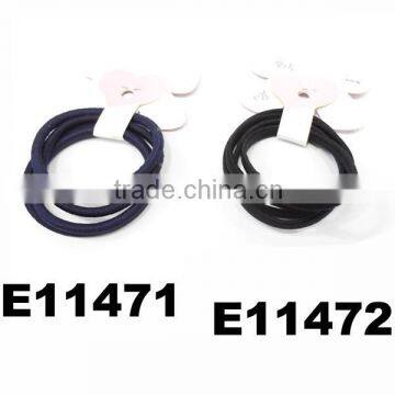 different types cheap strong elastic hair rubber bands no join
