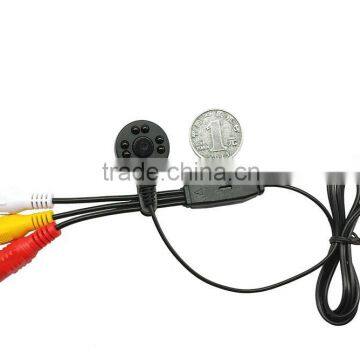 2015 New 3.6mm Flat Cone Pinhole 78 Deg Analog 940nm ir Mini Camera 600TVL Cctv Camera