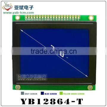 COB 12864 lcd module, 128X64 lcd screen display with RA6963C/T6963C/UCi6963 or EQV