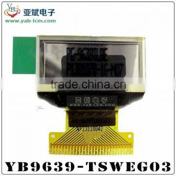 0.83"96x39 Dots OLED Module (Panel size:23.8x16.2x1.3mm)