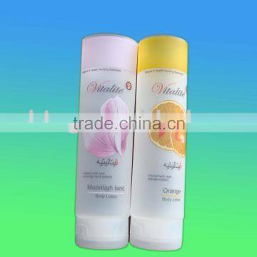 Body cream tube