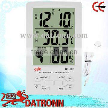 Digital thermometer and hygrometer KT905