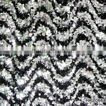 Embroidery Fabric Polyester Embroidery Design Fabrics Textile For Dress/Bags