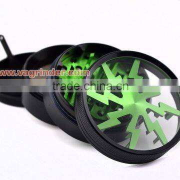 Most Popular 4 Parts Weed Grinder Herb Grinder for Smoking From Shenzhen photo-3