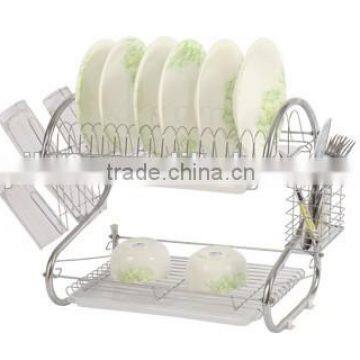 2016 Best Selling Kitchenware Dish Drying Rack With Cover photo-4