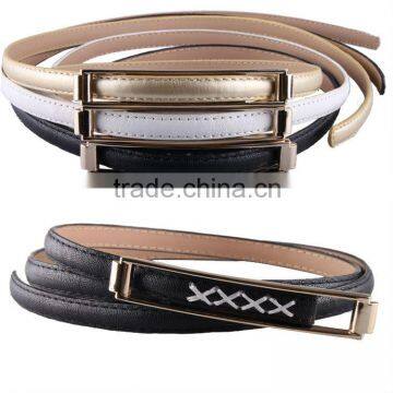 2014 new style ladies' skinny belt