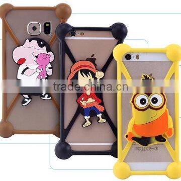 2016 new cell phone case for iphone cartoon cell phone case /cheap Mobile phone cover silicone material HC029