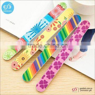 Wholesale bulk thick eva sand paper custom printed colorful mini nail file