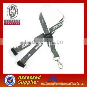 Cheap printed lanyard with reflective string