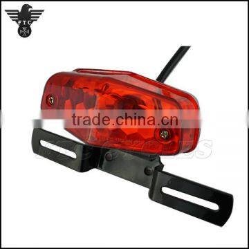 Motorcycle Retro Classic Rear Lamp Tail Light with Bracket