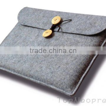 New Fashion Wool felt laptop bag Tablet case Sleeve