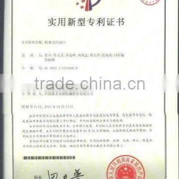 Practical New-type Patent Certificate