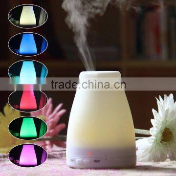 2016 Hot Sale 7 Color Light Ultrasonic Aroma Humidifier Diffuser For SPA Yoga Baby Room