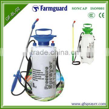 8L agricultural pump sprayer