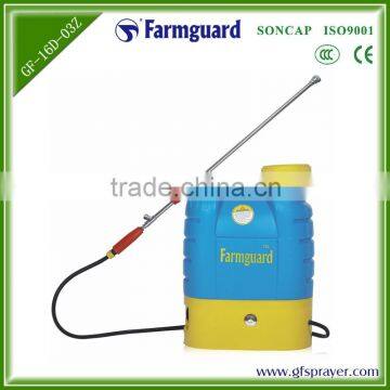 ISO9001 Knapsack 16l knapsack electric battery sprayer