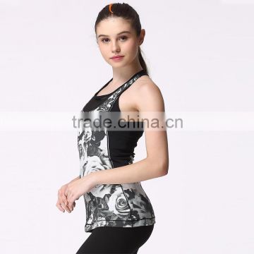 dri fit running fitness crop top, hot sale nice design jogger vest