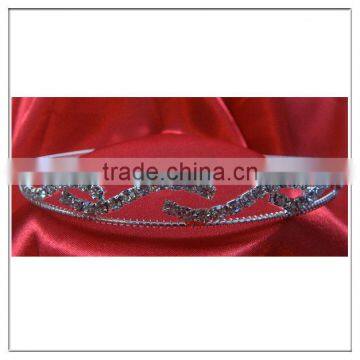 latest crystal metal wedding hairband