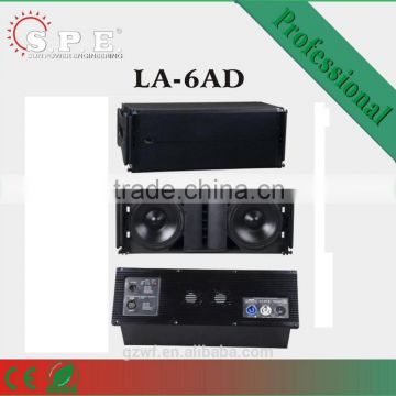 LA-6AD 600W dual 12 powered line array speaker