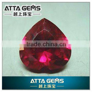 #5 Heart Cut Ruby Corundum -ruby sapphire