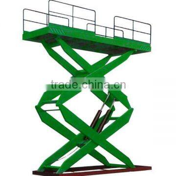 stationary hydraulic scissor lifting machine