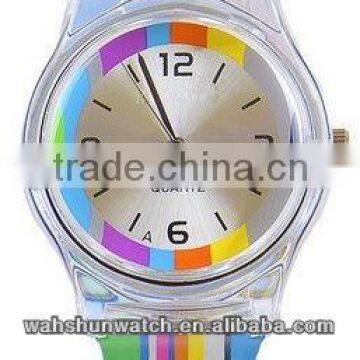 2016 colorful kid watch silicon digital cheap watches girls sex picture fashion rainbow strap wrist watch
