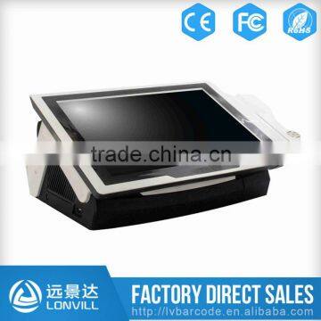 Point of Sale Monitor and Printer Windows 8 with Touch Screen