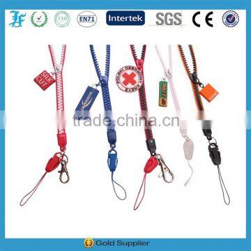 Manufacturer Mobile Phone Zipper Lanyard With Pouch