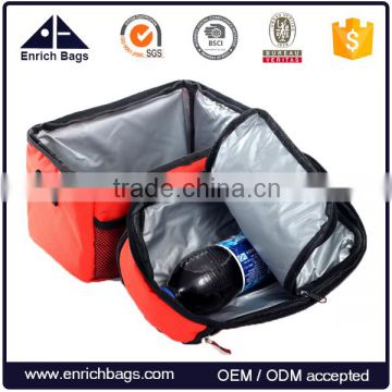 Double-deck Drink Cooler Bag For Medicine