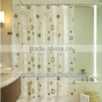 PVC shower curtains liner for bathroom accessoriss