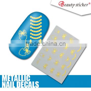 beauty sticker Bling 3D Nail Sticker/Nail Wrap/Glitter Nail Sticker