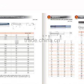 Machine Reamers With Morse Taper Shank