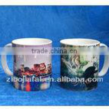 11oz Ceramic Straight Shape Sublimation Coated Image Mug