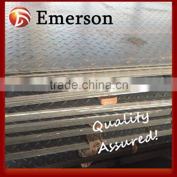 Q235B Checkered Plate Steel Grade Q235b Standard Sizes Low Price Mild Steel Plate photo-2