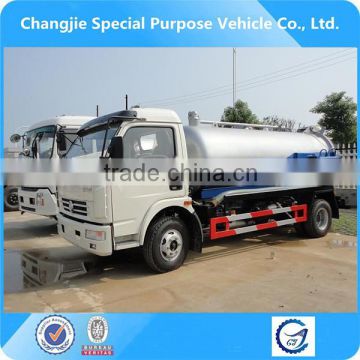 Factory sale high quality low price 4x2 dongfeng 6m3 sewage suction truck