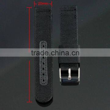 Infantry Outdoor Black 24mm Nylon Straps Band For Watches photo-5