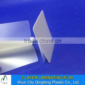 250mic 3 Layers Thermal Lamination Laminating Sheet Hot Laminating Pouch Film