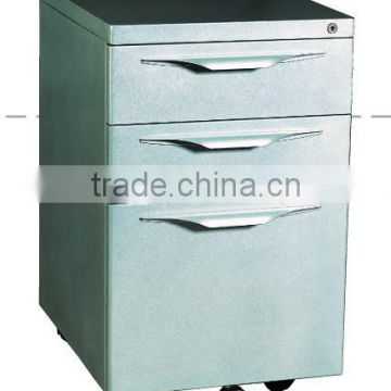 Steel Mobile Pedestal 3 Drawer Filing Cabinet Office Furniture For Sale