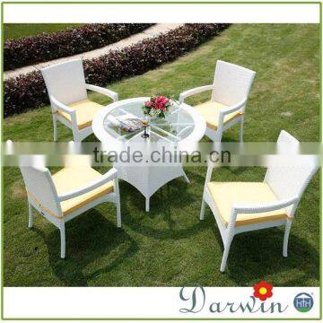 Modern elegant garden outdoor dining set