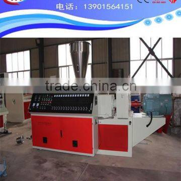 Twin screw plastic extruder for sale/Plastic Pipe Conical Twin Screw Extruder