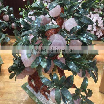 Precious Beautiful Rose Crystal Trees Ornaments photo-5