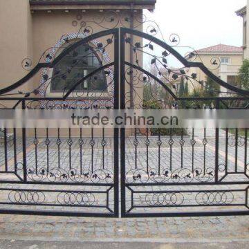 decorated wrought iron gate design