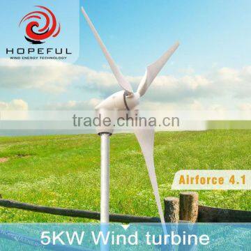 5kw Wind Turbine Permanent Magne Grid Tied System Efficient Use photo-4