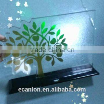 Advertising table stand silk screen printing for table sign holder table tent