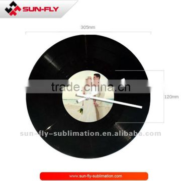 Sublimation LP Wall Clock