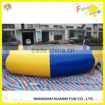 2015 wholesale water trampoline clearance with safety net