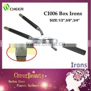 Box curling iron CI006/rotating curling iron/afro curl brazilian hair