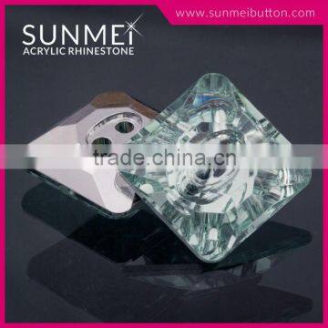 Taiwan High Quality Sewing Acrylic Square Shape Button