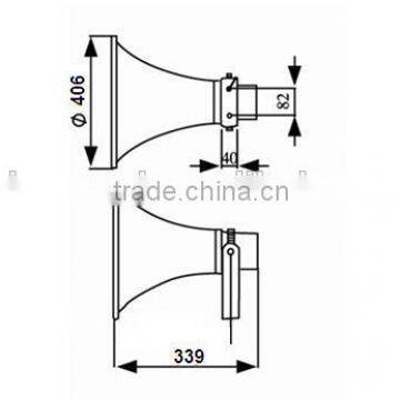 HS-16K 40W Alum Weatherproof SKD PA Out Door Speaker photo-3