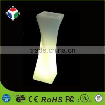 LED Color Changing Decoration Waterproof Plastic Twisted Flower Pot photo-4